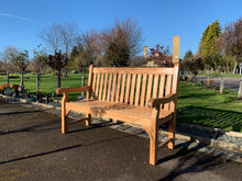 Load image into Gallery viewer, 2019-03-11-Kenilworth bench 5ft in teak wood-5773