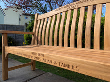 Load image into Gallery viewer, 2019-3-11-Oxford bench 5ft in teak wood-5758