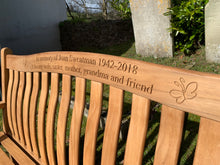 Load image into Gallery viewer, 2019-3-11-Oxford bench 5ft in teak wood-5768