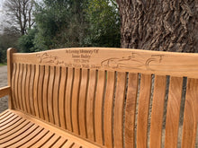 Load image into Gallery viewer, 2019-3-13-Windsor bench 6ft in teak wood-5770