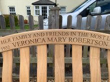 Load image into Gallery viewer, 2019-4-4-Turnberry bench 5ft in roble wood-5818