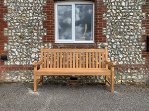 2019-4-26-Kenilworth bench 6ft in teak wood-5817