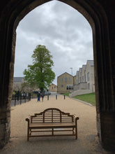 Load image into Gallery viewer, 2019-4-27-Lutyens bench 6ft in teak wood-5821