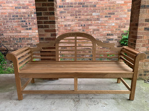 2019-6-19-Lutyens bench 6ft in teak wood-5881