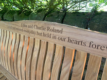 Load image into Gallery viewer, 2019-6-19-Windsor bench 5ft in teak wood-5725