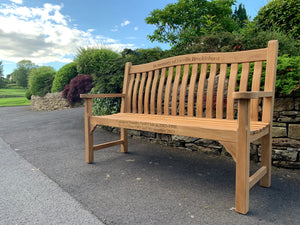 2019-6-20-Oxford bench 5ft in teak wood-5848