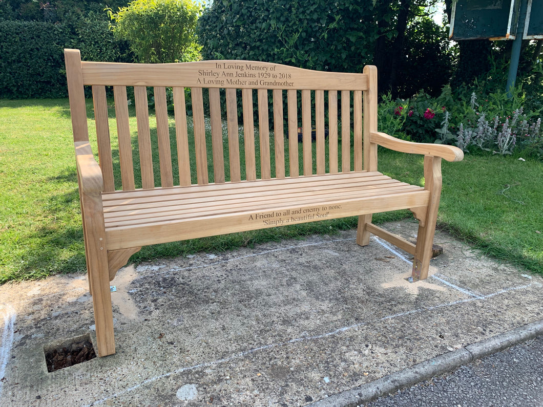 2019-7-4-Warwick bench 5ft in teak wood-5864