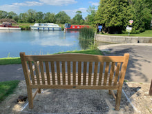 Load image into Gallery viewer, 2019-7-4-Warwick bench 5ft in teak wood-5864