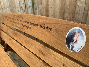 2019-7-6-Rustic bench 6ft in oak wood-5873