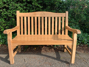 2019-7-6-Warwick bench 4ft in teak wood-5875