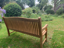 Load image into Gallery viewer, 2019-7-26-Windsor bench 6ft in teak wood-5890