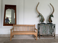 Load image into Gallery viewer, 2019-10-01-Rochester bench 5ft in teak wood