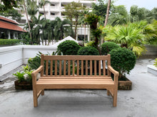 Load image into Gallery viewer, 2019-10-01-Rochester bench 5ft in teak wood