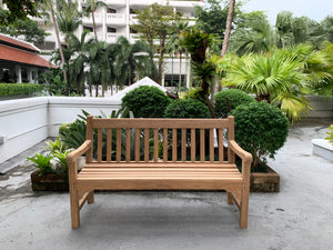 2019-10-01-Rochester bench 5ft in teak wood