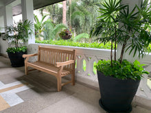 Load image into Gallery viewer, 2019-10-01-Winchester bench 6ft in teak wood