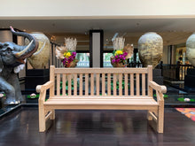 Load image into Gallery viewer, Winchester Memorial Bench 6ft in FSC Certified Teak Wood (Free cushion)