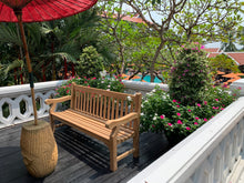 Load image into Gallery viewer, Winchester Memorial Bench 6ft in FSC Certified Teak Wood