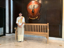 Load image into Gallery viewer, Winchester Memorial Bench 6ft in FSC Certified Teak Wood