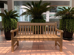 2019-10-01-Rochester bench 5ft in teak wood