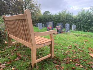 Bench installation with soft ground anchors