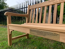 Load image into Gallery viewer, 2020-07-14-Rochester bench 5ft in teak wood-6161