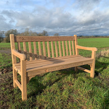 Load image into Gallery viewer, 2021-1-20-Rochester bench 5ft in teak wood-1125