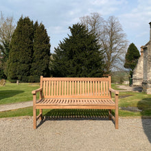 Load image into Gallery viewer, Scarborough Memorial Bench 5ft In teak wood