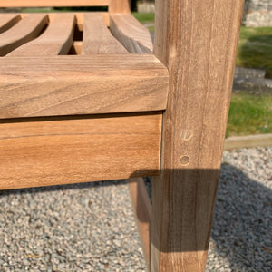 Scarborough Memorial Bench 5ft In teak wood