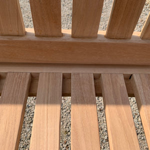 Scarborough Memorial Bench 5ft In teak wood