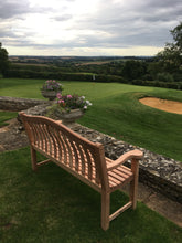 Load image into Gallery viewer, Turnberry Memorial Bench 5ft in FSC Certified Mahogany wood (Free sealer)