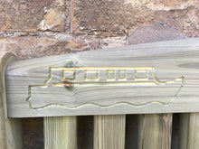 Load image into Gallery viewer, Canal boat carving to wood