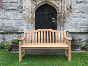 Turnberry Memorial Bench 5ft in FSC Certified Roble wood