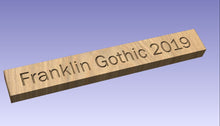 Load image into Gallery viewer, Engraving letter font