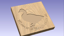 Load image into Gallery viewer, Goose engraving into wood