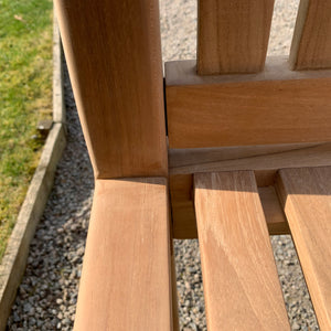 Scarborough Memorial Bench 4ft In teak wood