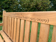 Load image into Gallery viewer, 2019-10-16-Edinburgh bench 5ft in teak wood-5968