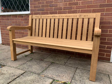 Load image into Gallery viewer, 2019-9-3-Britannia bench 5ft in teak wood-5944