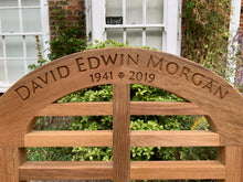 Load image into Gallery viewer, 2019-9-6-Lutyens bench 5ft in teak wood-5950