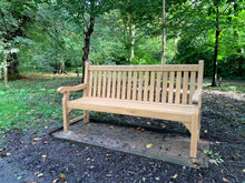 Load image into Gallery viewer, 2019-10-10-Kenilworth bench 6ft in teak wood-5961