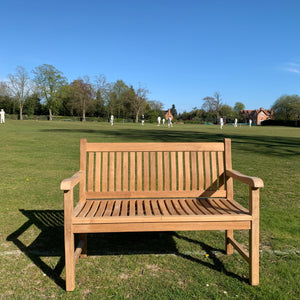 Scarborough Memorial Bench 4ft In teak wood