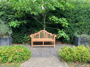 2019-9-6-Lutyens bench 5ft in teak wood-5950