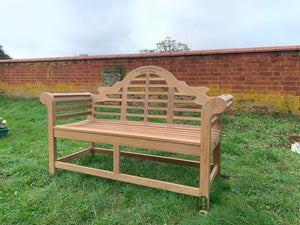 2019-10-15-Lutyens bench 5ft in teak wood-5954