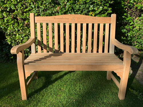 2019-9-13-Warwick bench 4ft in teak wood-5239