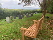 Load image into Gallery viewer, 2019-10-16-Kenilworth bench 5ft in teak wood-5969