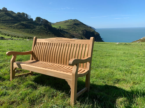 2019-9-18-Windsor bench 5ft in teak wood-5959