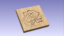 Load image into Gallery viewer, Rose 2 carving to wood